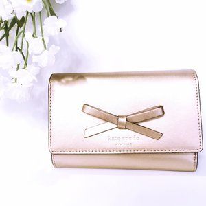 NWT Kate Spade Rose Gold Wallet